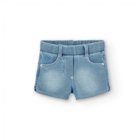 Short felpa denim