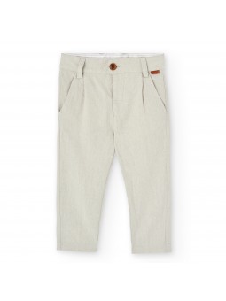 Pantalón lino de bebé