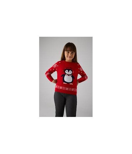 Jersey Pingüino de Navidad