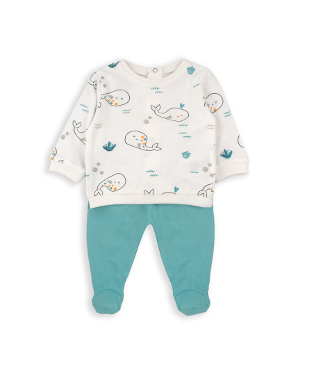 Conjunto polaina 2 piezas largo