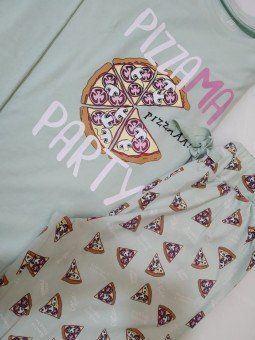 Pijama Pizza Mujer
