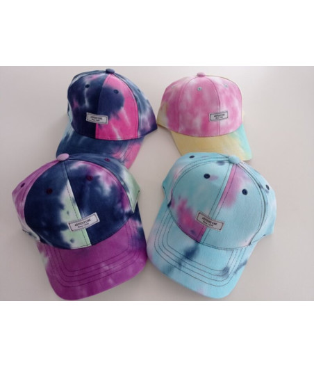 Visera juvenil tie-dye