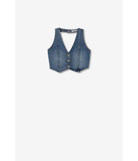 Chaleco denim Liz