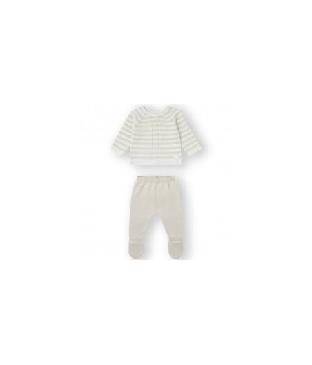 Conxunto polaina tricot