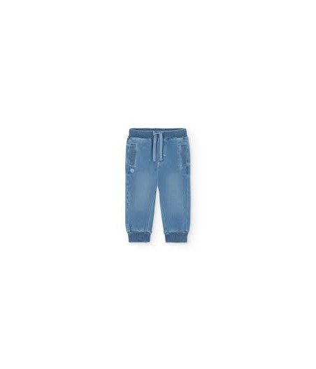 Pantalón jogger vaqueiro