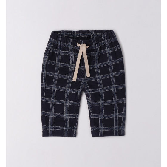 Pantalón pana fina cadros