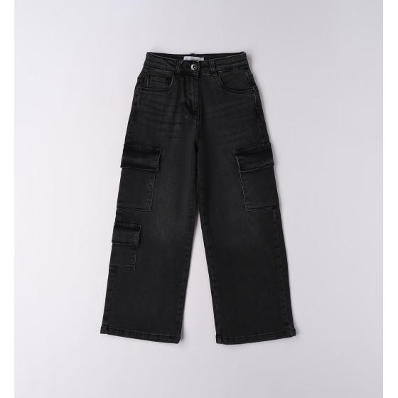 Pantalón vaqueiro culotte