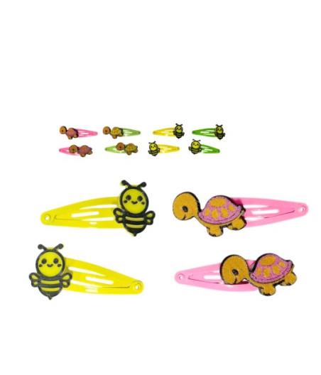 Clips pequeños abeja tortuga